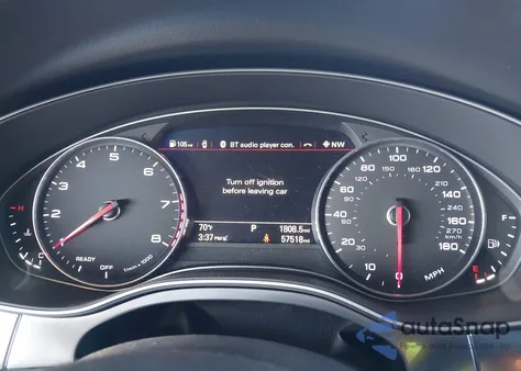 2017 Audi A6 2.0T Premium z USA, uszkodzony, nr VIN WAUF8AFC6HN057177